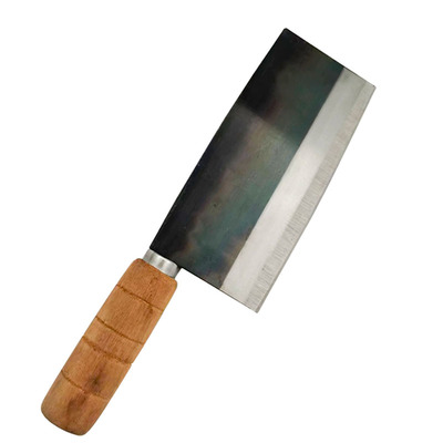 阳江菜刀高碳钢切片刀厨师专用桑刀老式铁刀锋利刀具厨房商用家用